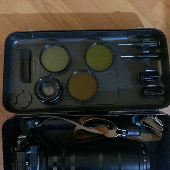 Vintage ZENT 12xp camera w/ all accessories FOTOSNAIPER 12 immaculate - Picture 10 of 12